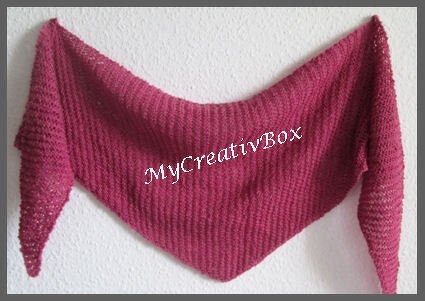 Tuch "Lichtblick" gestrickt - Bild 6