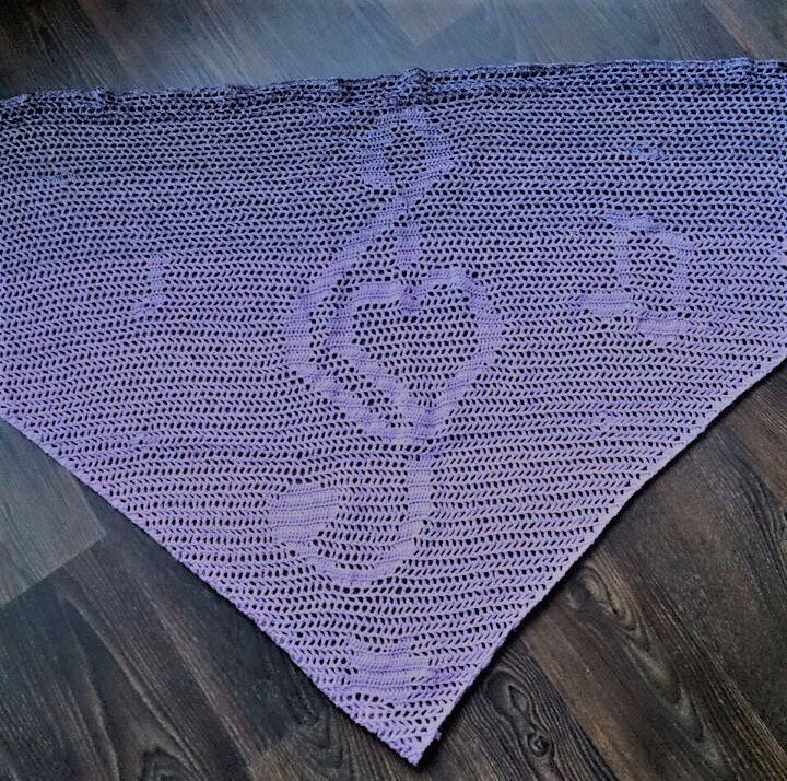 Motivtuch "Notenschlüssel" - Bild 3