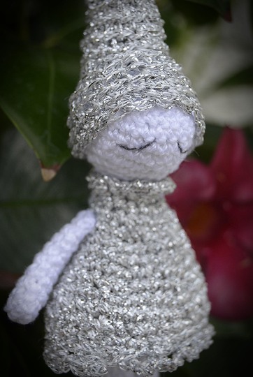 4 in 1 Schutzengel Glücksbringer Wichtel Kantenhocker Schlüsselanhänger Mitbringsel Puppe Elfe Christbaumschmuck Engel