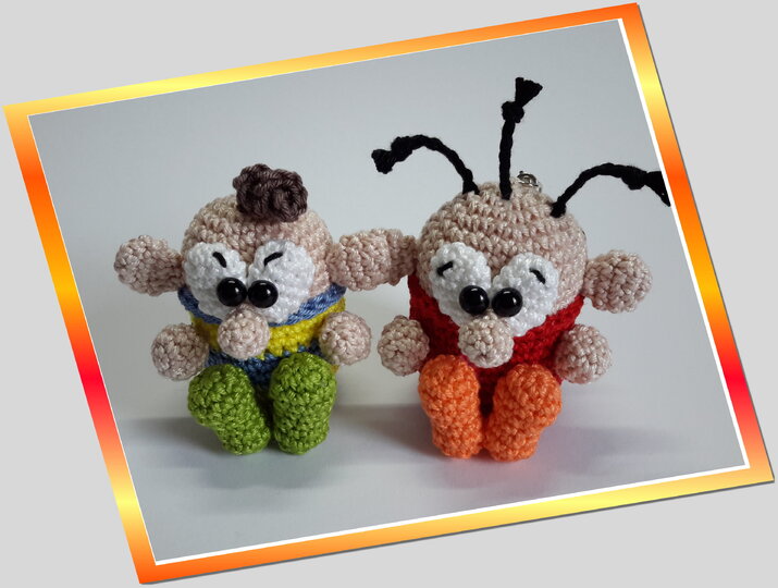 Häkelanleitung Willi Witzig, Schlüsselanhänger,Taschenbaumler