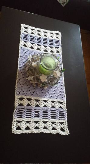 Häkeln/Tischläufer Fun/alle Größen