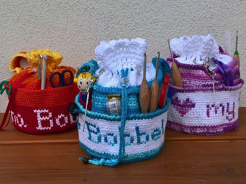 Häkelanleitung Bobbel-Bag / Bobbel-Tasche