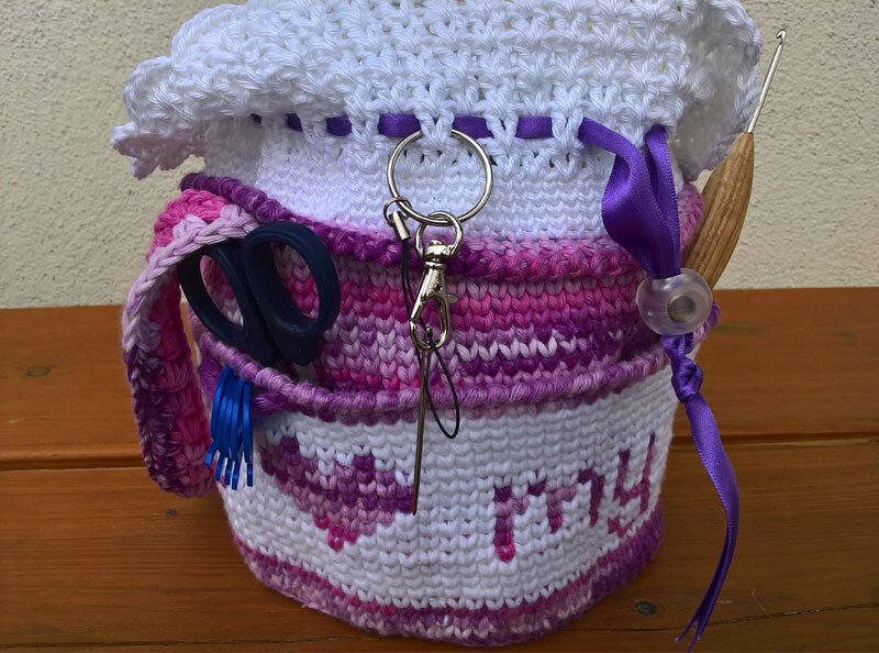 Häkelanleitung Bobbel-Bag / Bobbel-Tasche - Bild 2