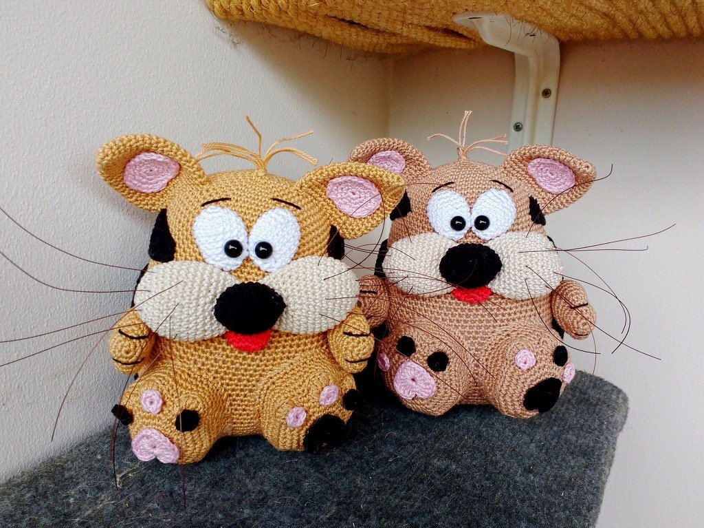 Pummeliges Katzenbaby - Häkelanleitung von Diana´s kleiner Häkelshop