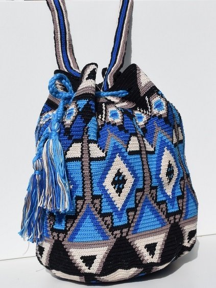 Wayùlia Tapestry häkeln, Mochila Umhängetasche Iguana - Bild 10