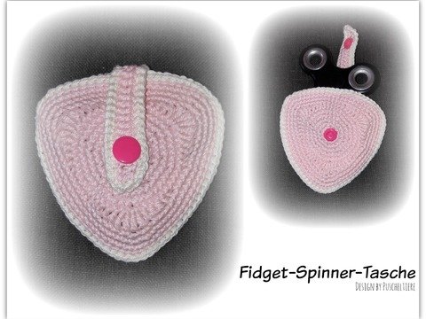Häkelanleitung Fidget-Spinner-Tasche