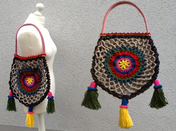 Mandala - Traumfänger Tasche