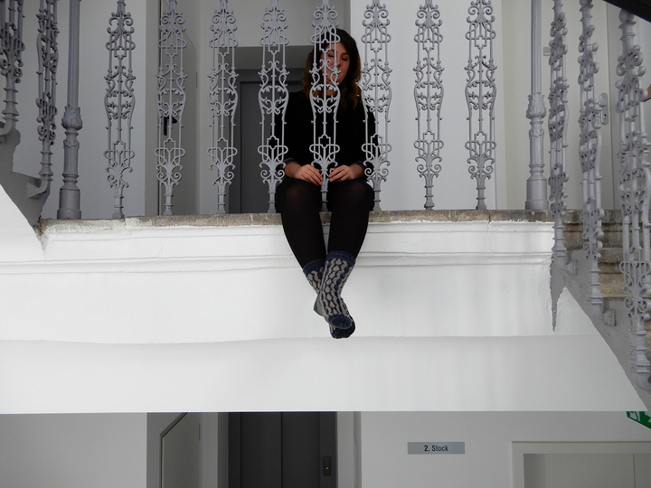 Strickanleitung für Socken "Moonlit Rivers"