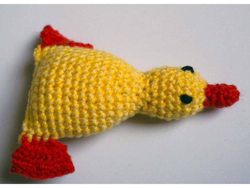 Crochet Pattern: Dog Toy "Duck"
