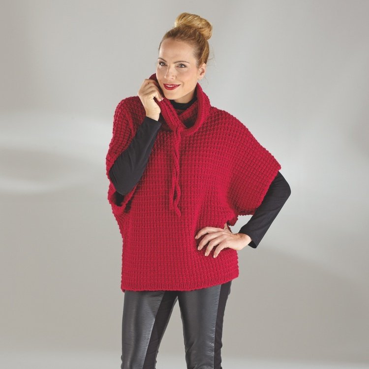 Strickanleitung Damenpulli "Riga" 755007
