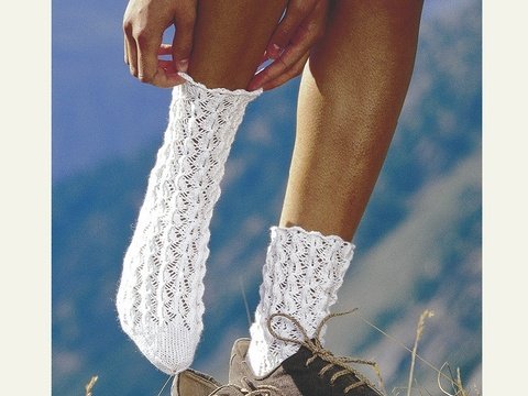 Strickanleitung Damensocken "Feinstrumpf" 752286