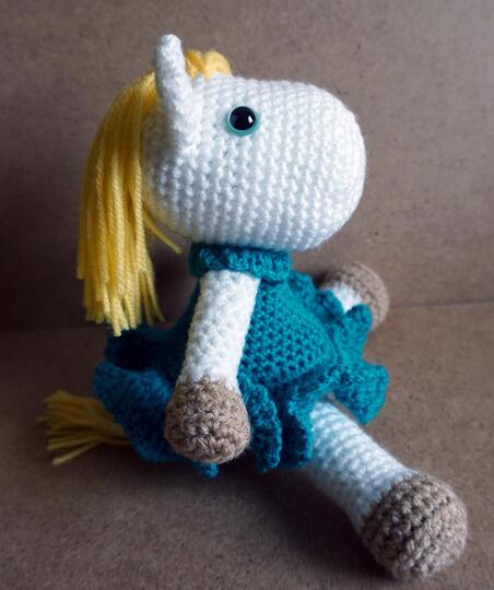 Häkelanleitung Amigurumi Baby Pony Flaty