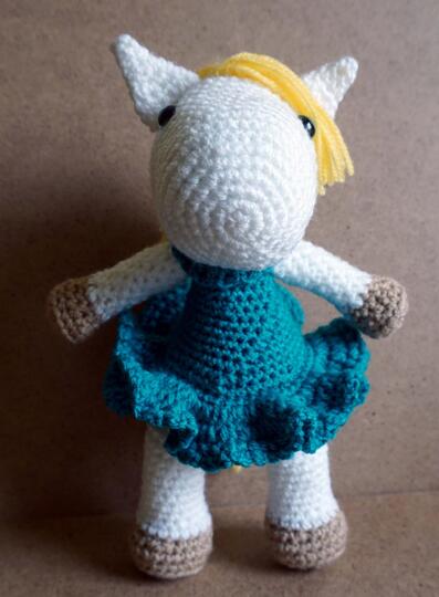 Häkelanleitung Amigurumi Baby Pony Flaty