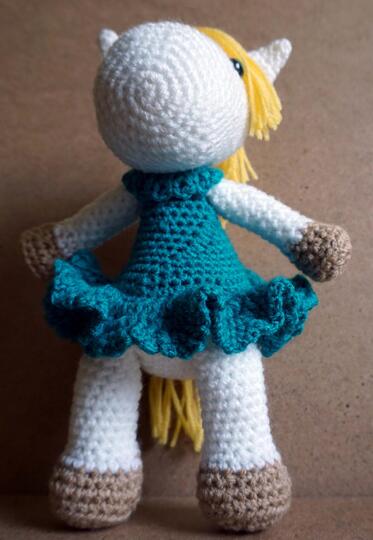 Häkelanleitung Amigurumi Baby Pony Flaty