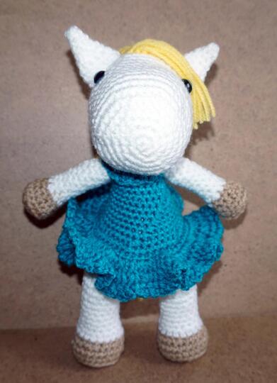 Häkelanleitung Amigurumi Baby Pony Flaty