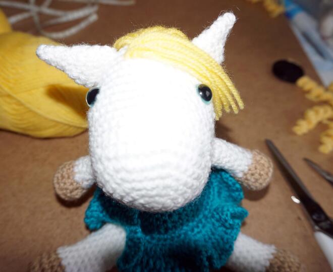 Häkelanleitung Amigurumi Baby Pony Flaty