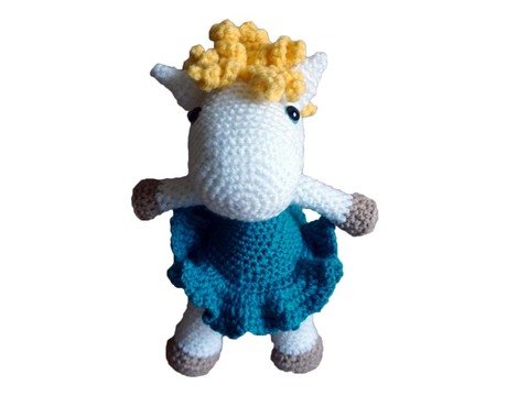 Häkelanleitung Amigurumi Baby Pony Curly