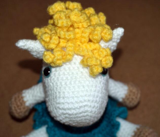 Häkelanleitung Amigurumi Baby Pony Curly