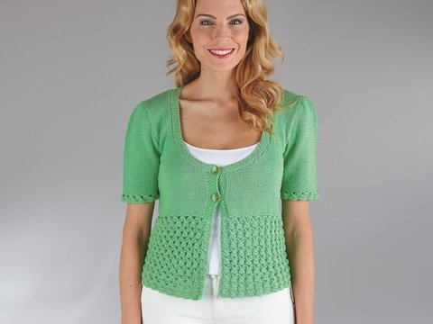 Strickanleitung Damenjacke "Macau" 754284