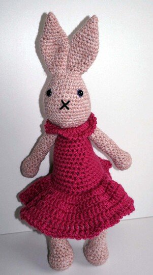 Häkelanleitung Amigurumi Hase Happy 