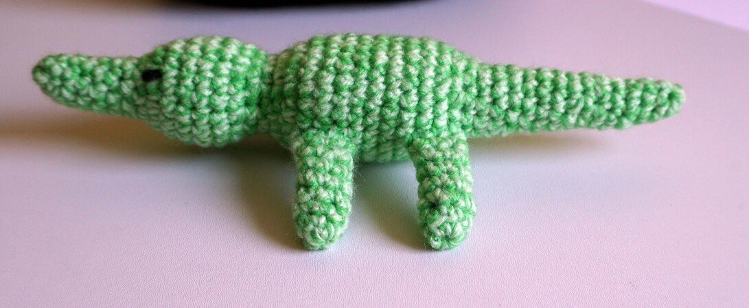 Get the Crochet Pattern for Mini Cuddle Croco - Amigurumi Crochet Tutorial