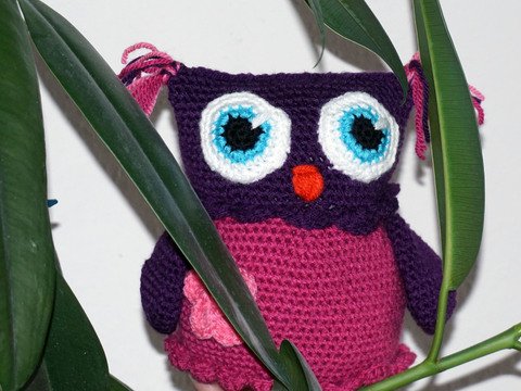 Häkelanleitung Amigurumi Eule Penelope