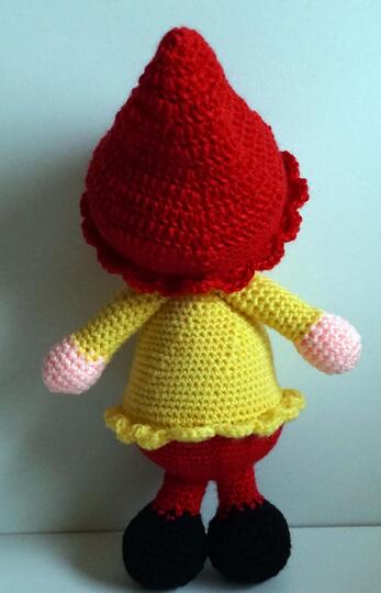 Häkelanleitung Amigurumi Zwergin Maggi