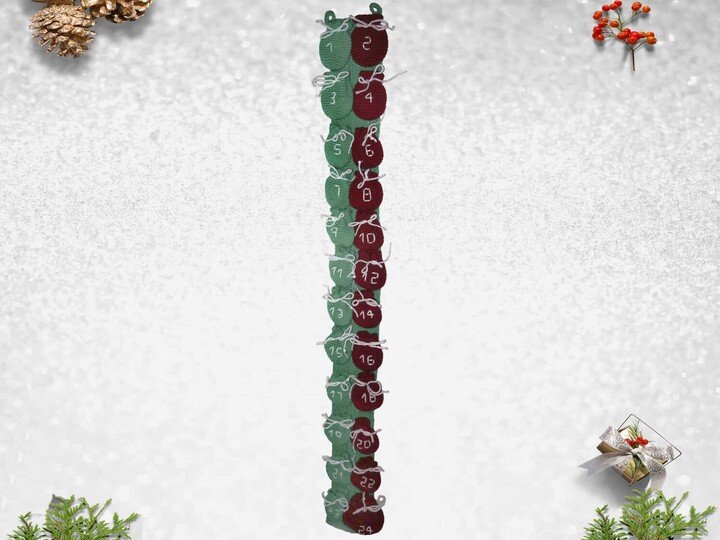 Häkelanleitung: Adventskalender