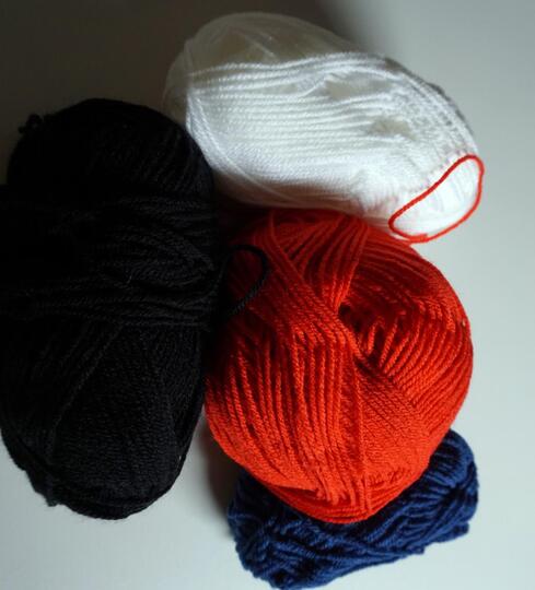 Häkelanleitung Eulenkissen "Schlafende Eule"