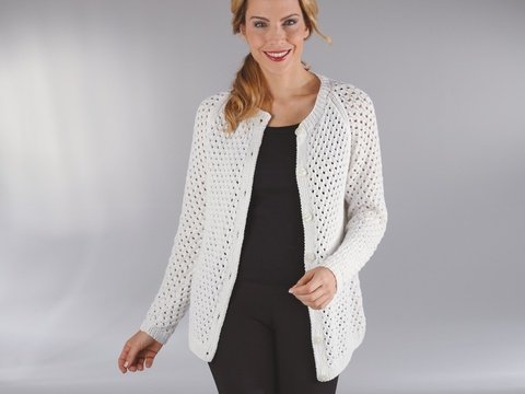 Strickanleitung Damenjacke "Piano" 754283