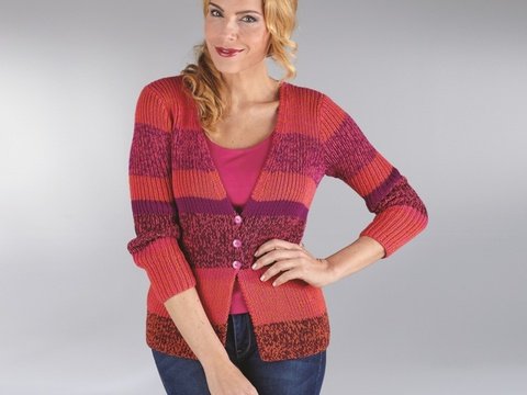 Strickanleitung Damenjacke "Amazonas" 754292