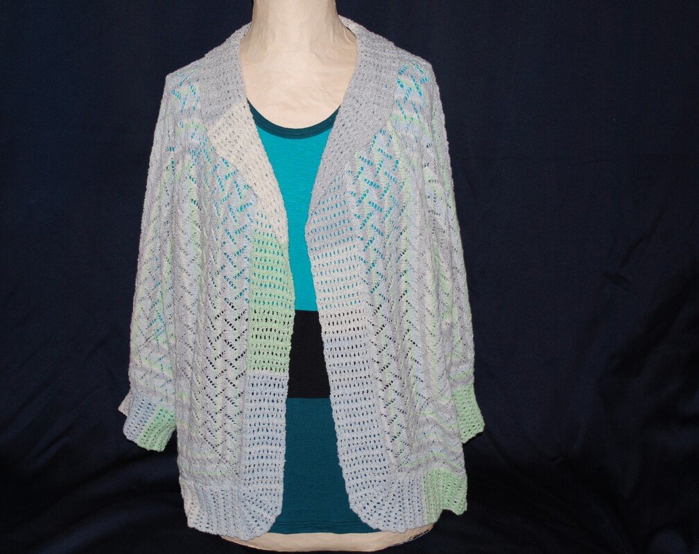 Sommerjacke gestrickt - Bild 3