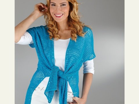 Häkelanleitung Damencape "Amazonas" 754331