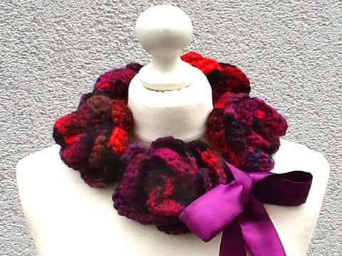 ✽ஜீ☆¸¸.• 5 Rosen Schal•.¸¸☆ஜீ✽