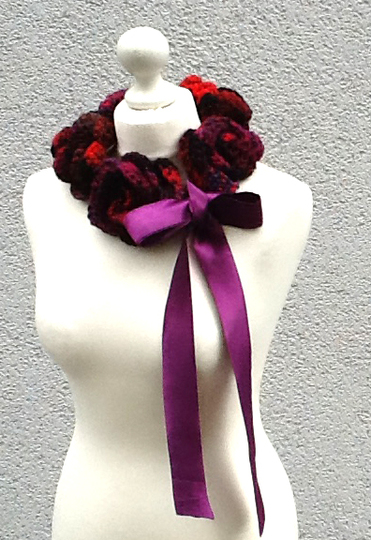 ✽ஜீ☆¸¸.• 5 Rosen Schal•.¸¸☆ஜீ✽