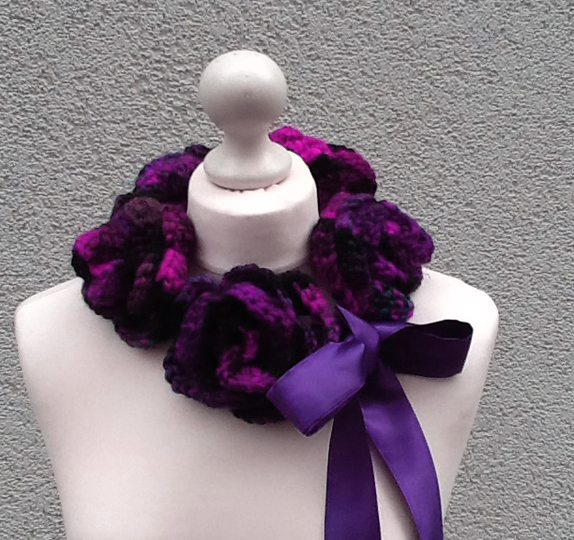 ✽ஜீ☆¸¸.• 5 Rosen Schal•.¸¸☆ஜீ✽