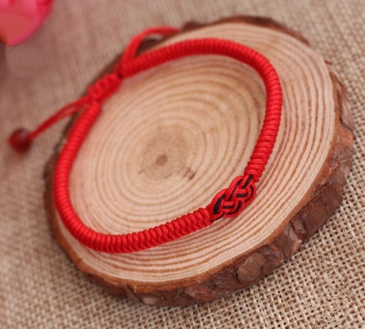 Chinesische Doppelmünzenknoten Armband