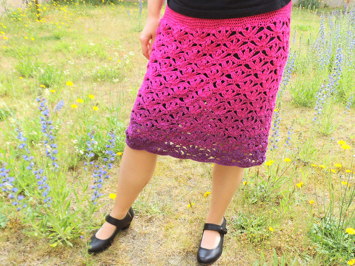 Skirt TIFFANY crochet pattern