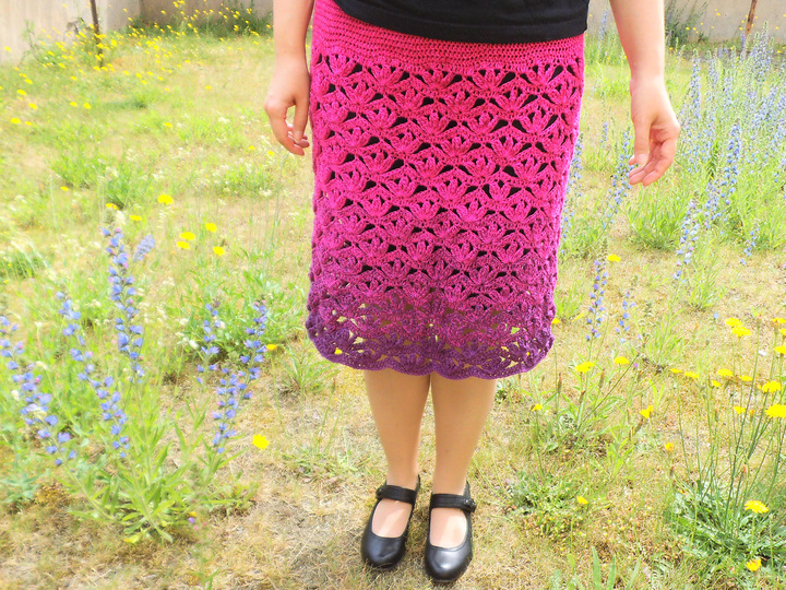 Skirt TIFFANY crochet pattern