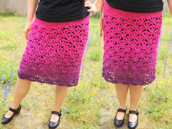 Skirt TIFFANY crochet pattern