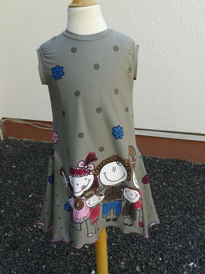 Nähanleitung  Kleid "Lotta"