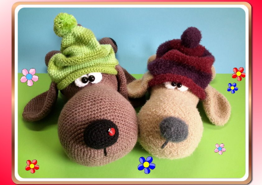 Häkelanleitung Schlumperlumpi, Hund