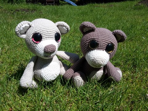 Häkelanleitung Bärenfreunde
