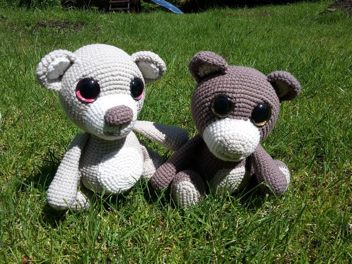 Häkelanleitung Bärenfreunde