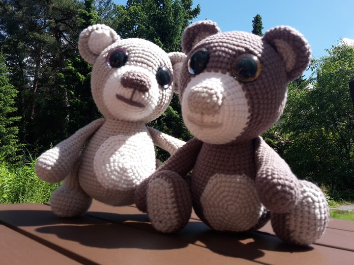 Häkelanleitung Bärenfreunde