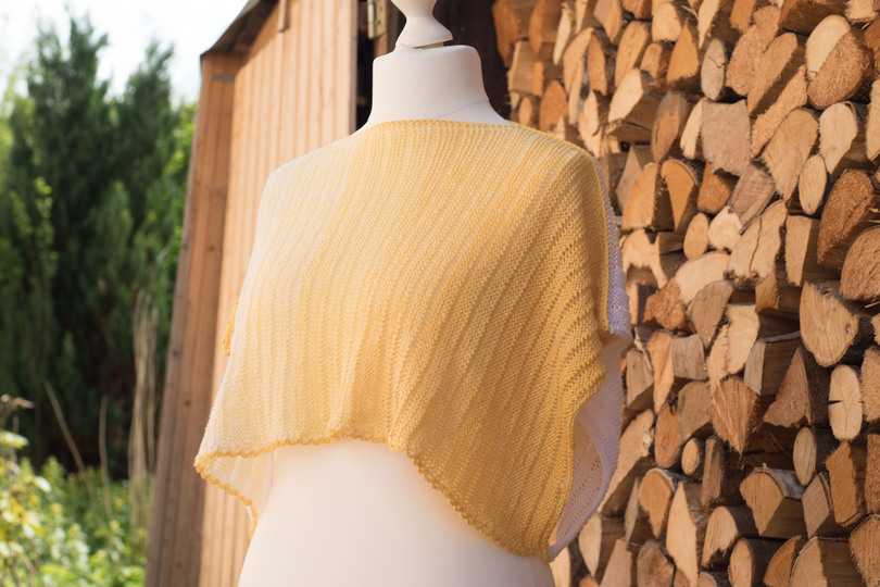 Anleitung Sommerponcho "Sonnenstrahl"