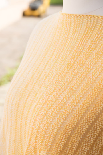 Anleitung Sommerponcho "Sonnenstrahl"