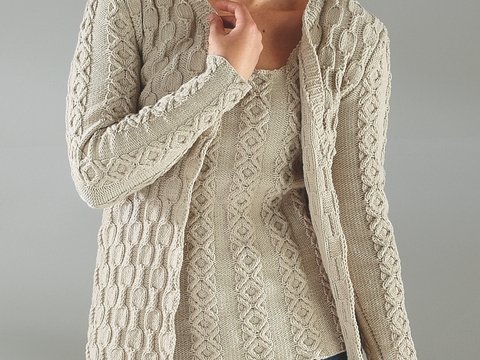 Strickanleitung Damenjacke "Melazzo" 756166