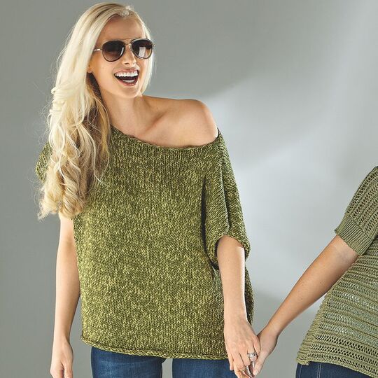 Strickanleitung Damenpullover "Amazonas" 755275