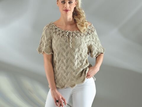 Strickanleitung Damenpullover "Macau" 755291